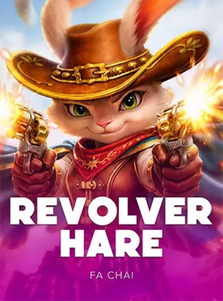 ตัวอย่างภาพเกมสล็อต Revolver hare จากค่าย FaChai